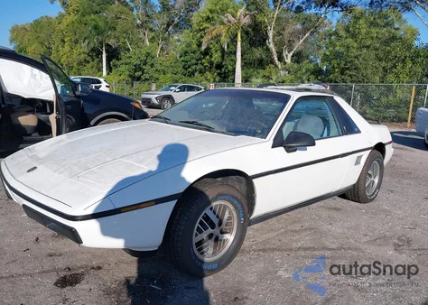 1984 Pontiac Fiero Se from USA, damaged, VIN 1G2AF37R5EP250197